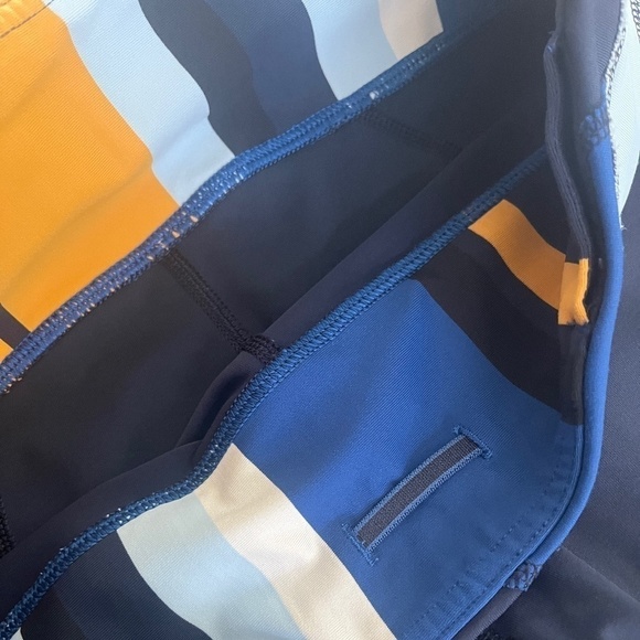 Lululemon Color Block Banded Leggings - Picture 5 of 8